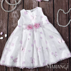 Βαπτιστικό χειροποίητο φορεματάκι ΒΚ-150