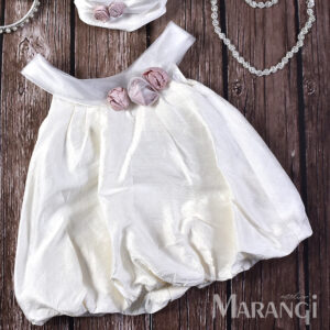 Βαπτιστικό χειροποίητο φορεματάκι ΒΚ-151