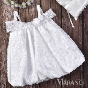 Βαπτιστικό χειροποίητο φορεματάκι ΒΚ-133